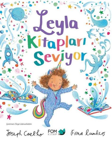Leyla Kitapları Seviyor | Fom Kitap (İnce Kapak) - Resim 1