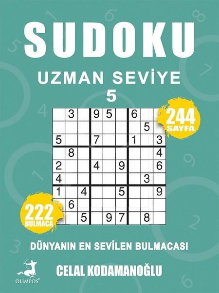 Sudoku Uzman Seviye 5 | Olimpos Yayınları (İnce Kapak) - Resim 1