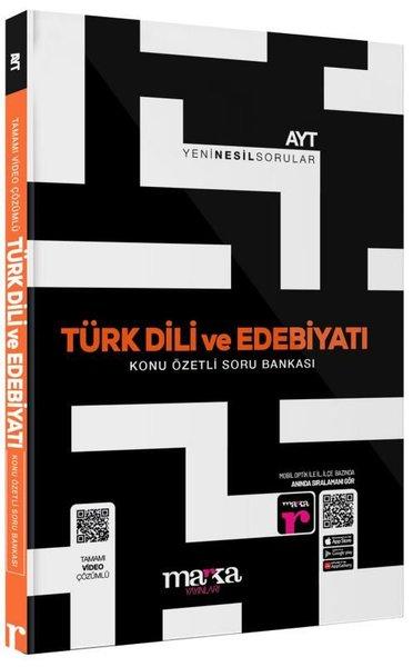 2025 AYT Türk Dili ve Edebiyatı Konu Özetli Yeni Nesil Soru Bankası Tamamı Video Çözümlü | Marka Yayınları (İnce Kapak) - Resim 1