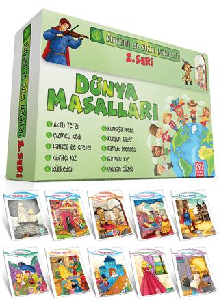 1. Sınıflar İçin Dünya Masalları Serisi 2 (10 Kitap) | Model Çocuk (Ciltsiz) - Resim 1