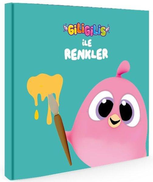 Giligilis ile Renkler - Eğitici Mini Karton Kitap Serisi | Artenino Yayıncılık (İnce Kapak) - Resim 1