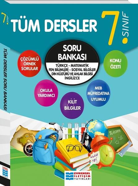 7.Sınıf Tüm Dersler Konu Özetli Soru Bankası | Evrensel İletişim Yayınları (İnce Kapak) - Resim 1