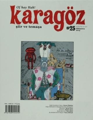 Karagöz Dergisi Sayı: 25 | Karagöz Edebiyat Dergisi (Ciltsiz) - Resim 1
