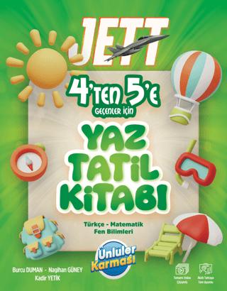 Jett 4'ten 5'e Geçenler için Yaz Tatil Kitabı | Ünlüler Karması (Ciltsiz) - Resim 1