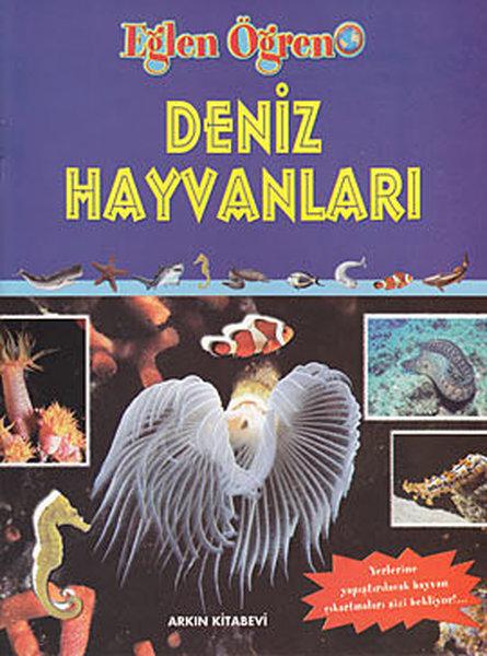 Eğlen Öğren Dizisi - Deniz Hayvanları (Çıkartmalı) | Arkın (İnce Kapak) - Resim 1