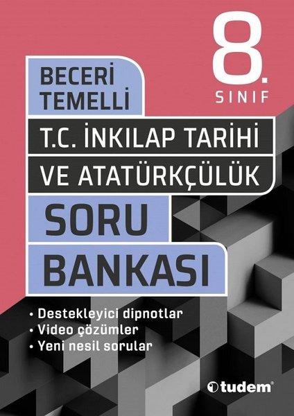 8.Sınıf TC.İnkılap Tarihi Beceri Temelli Soru Bankası | Tudem Yayınları - Ders Kitapları (İnce Kapak) - Resim 1