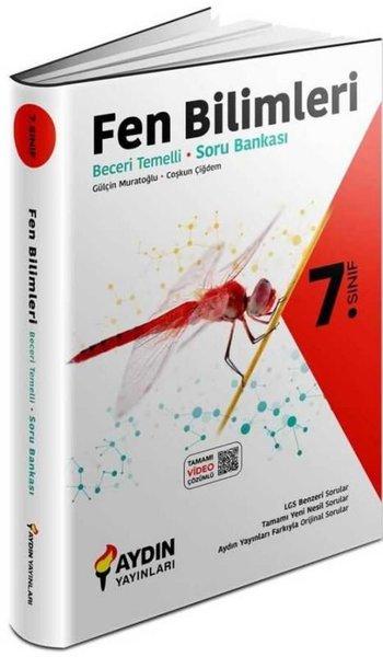 7. Sınıf Fen Bilimleri Beceri Temelli Soru Bankası | Aydın Yayınları (İnce Kapak) - Resim 1