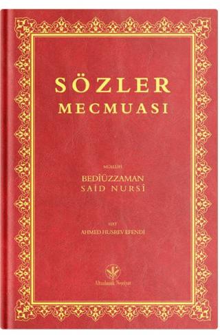 Orta Boy Sözler Mecmuası (Mukayeseli)