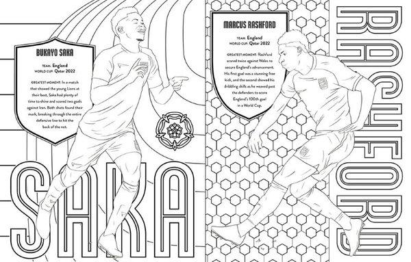 Ultimate Football Heroes Colouring Book: World Cup Greatest Moments | John Blake Publishing Ltd (İnce Kapak) - Resim 2