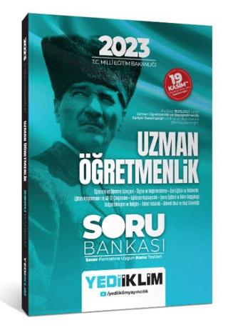 2023 T.C. Millî Eğitim Bakanlığı Uzman Öğretmenlik Soru Bankası | Yediiklim Yayınları (Ciltsiz) - Resim 1