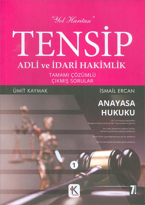 Tensip 1 Anayasa Hukuku Çözümlü Çıkmış Sorular Kuram Kitap - Resim 1