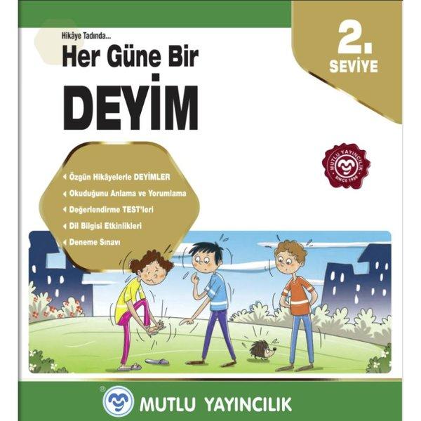 Mutlu Yayınları Her Güne Bir Deyim 2. Seviye | Mutlu Yayıncılık (İnce Kapak) - Resim 1