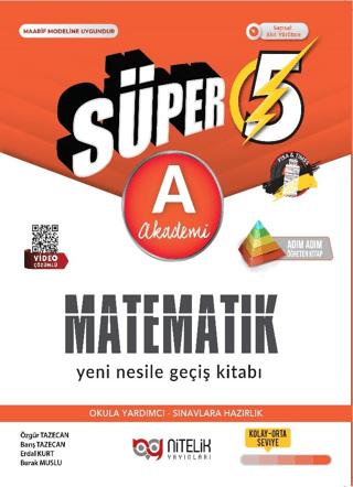 5. Sınıf Süper Matematik A Yeni Nesile Geçiş Kitabı