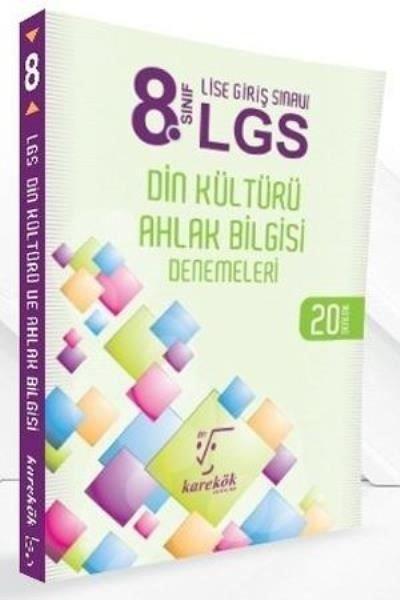 8.Sınıf LGS Din Kültürü ve Atatürkçülük 20 Deneme | Karekök Eğitim Yayın (İnce Kapak) - Resim 1