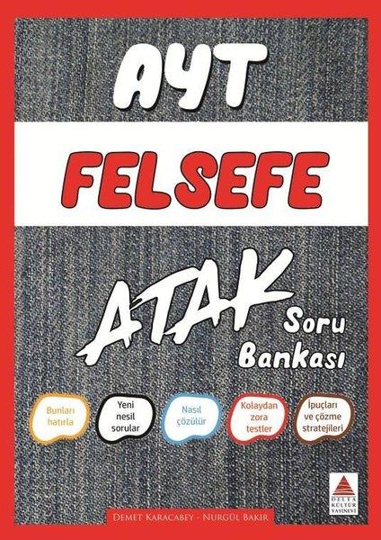 AYT Felsefe Grubu Soru Bankası Atak | Delta Kültür-Eğitim (İnce Kapak) - Resim 1