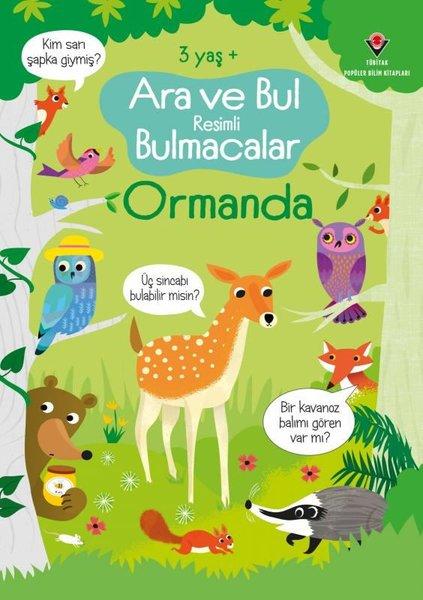Ormanda - Ara ve Bul Resimli Bulmacalar | Tübitak Yayınları (İnce Kapak) - Resim 1