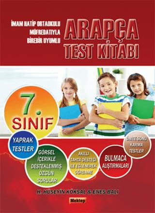 7. Sınıf Arapça Test Kitabı | Mektep Yayınları (Ciltsiz) - Resim 1