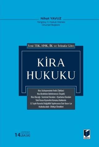 Kira Hukuku | Adalet Yayınevi (Ciltli) - Resim 1