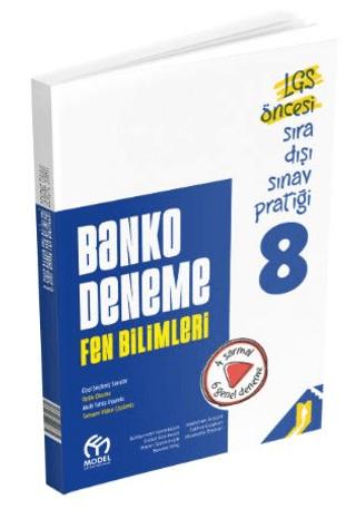 8. Sınıf Banko Deneme Fen Bilimleri | Model Eğitim Yayıncılık (Ciltsiz) - Resim 1