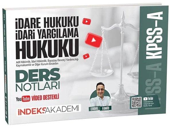 2026 KPSS A Grubu İdare ve İdari Yargılama Hukuku Video Ders Notları | İndeks Akademi (İnce Kapak) - Resim 1