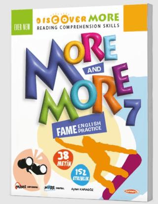 7 More&More Reading Comprehension Skills | Kurmay Yayınları (Ciltsiz) - Resim 1