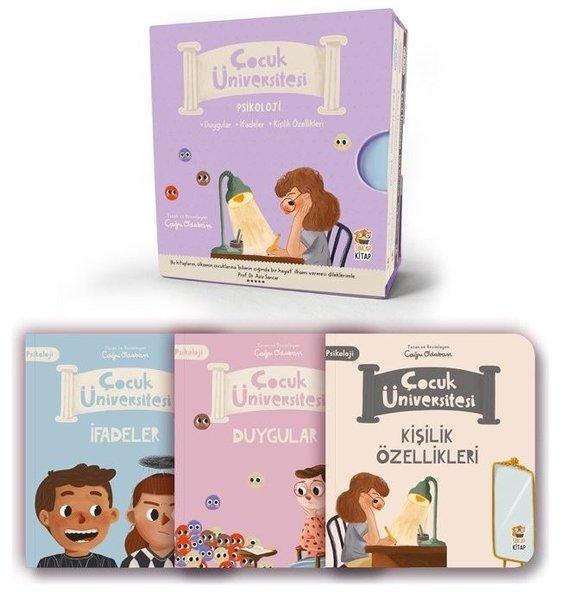 Çocuk Üniversitesi - Psikoloji Seti -3 Kitap Takım | Sincap Kitap (İnce Kapak) - Resim 1