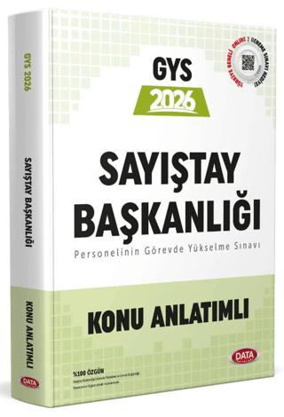 Sayıştay Başkanlığı 2026 GYS Konu Anlatımlı