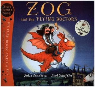 Zog and the Flying Doctors Book and CD | Scholastic (Ciltsiz) - Resim 1