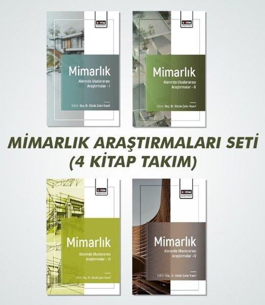 Mimarlık Araştırmaları Seti - 4 Kitap Takım | Eğitim Yayınevi (İnce Kapak) - Resim 1