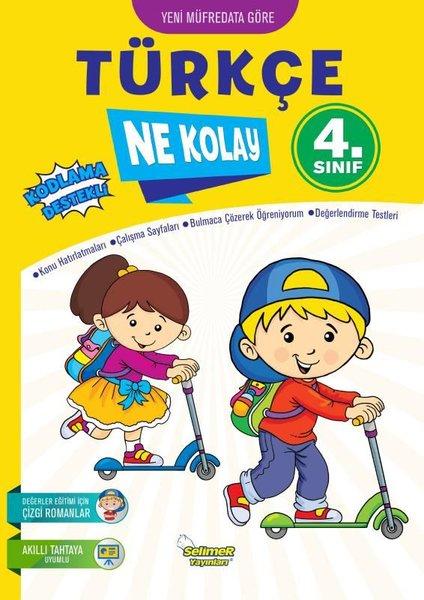 Türkçe Ne Kolay 4.Sınıf | Selimer (İnce Kapak) - Resim 1