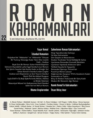 Roman Kahramanları Sayı: 22 Nisan-Haziran 2015 | Roman Kahramanları Dergisi (Ciltsiz) - Resim 1