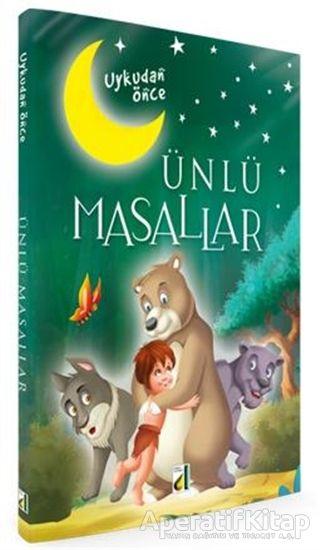 Uykudan Önce Ünlü Masallar - Kolektif - Damla Yayınevi - Resim 1