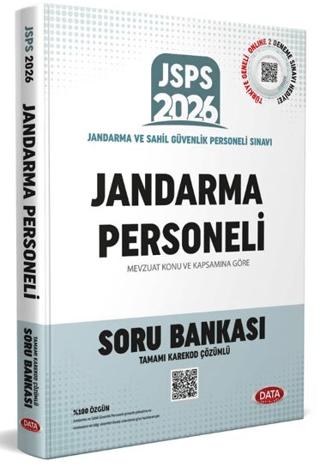 JSPS Jandarma Personeli Soru Bankası | Data Yayınları (Ciltsiz) - Resim 1