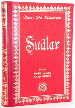 Şualar (Büyük Boy - Sırtı Deri ) | Envar Neşriyat (Ciltli) - Resim 1