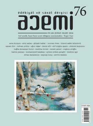 Acemi Edebiyat ve Sanat Dergisi Sayı 76 | Acemi Dergisi (Ciltsiz) - Resim 1