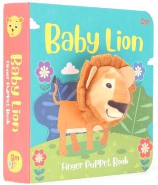 Baby Lion - Finger Puppet Book | Little Olive (Ciltli) - Resim 1