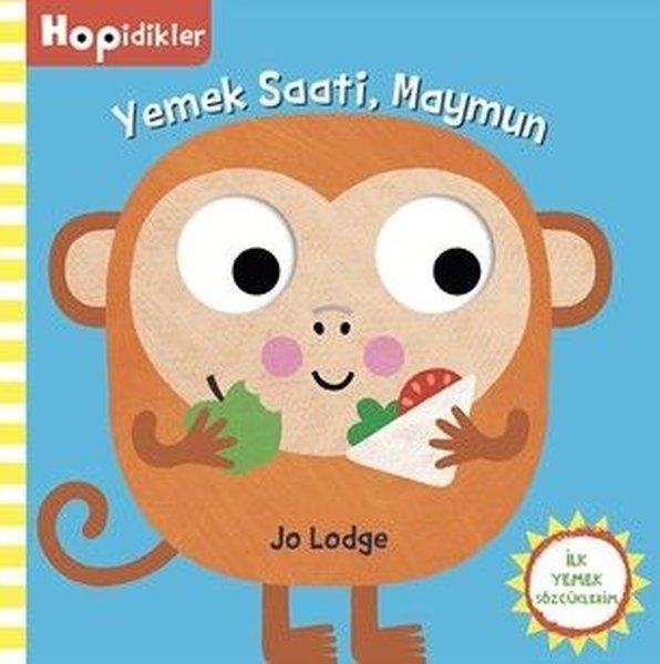 Yemek Saati Maymun - Hopidikler - İlk Yemek Sözcüklerim | Beta Kids (Ciltli) - Resim 1