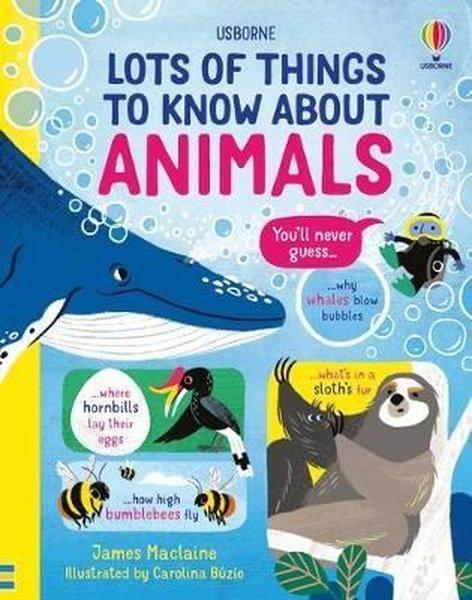 Lots of Things to Know About Animals | Usborne (Ciltli) - Resim 1