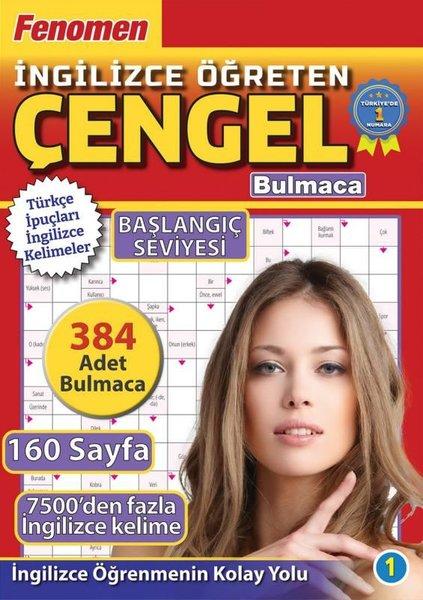 Fenomen İngilizce Öğreten Çengel Bulmaca Başlangıç Seviyesi | Maxi Yayıncılık (İnce Kapak) - Resim 1