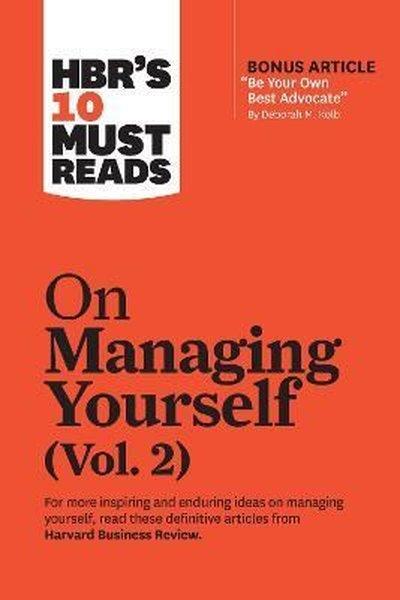 HBR's 10 Must Reads on Managing Yourself Vol. 2: HBR's 10 Must Reads Series | Harvard Business Review Press (İnce Kapak) - Resim 1