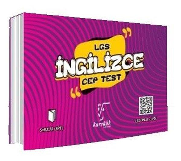 LGS İngilizce Cep Test | Karekök Eğitim Yayın (İnce Kapak) - Resim 1