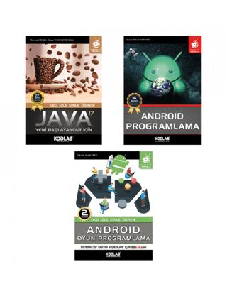 Android Oyun Programlama Seti (3 Kitap Takım) | Kodlab Yayın Dağıtım (Ciltsiz) - Resim 1