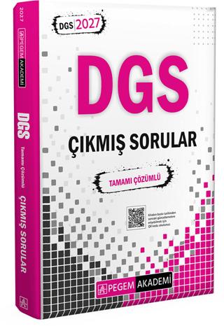 2027 DGS Çıkmış Sorular Tamamı Çözümlü | Pegem Akademi Yayıncılık (Ciltsiz) - Resim 1