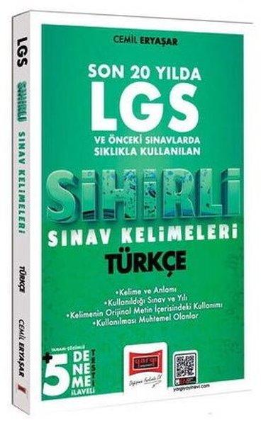 8.Sınıf LGS Türkçe Son 20 Yılda Sıklıkla Kullanılan Sihirli Sınav Kelimeleri | Yargı Yayınları (İnce Kapak) - Resim 1
