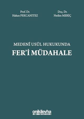 Medeni Usul Hukukunda Fer'i Müdahale | On İki Levha Yayınları (Ciltli) - Resim 1