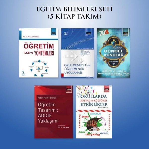 Eğitim Bilimleri Serisi Seti - 5 Kitap Takım | Eğitim Yayınevi (İnce Kapak) - Resim 1