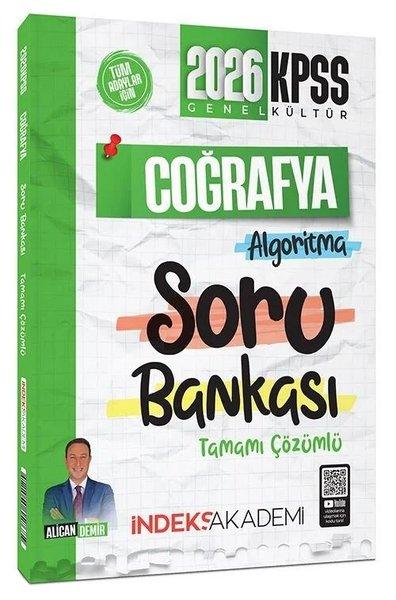 2026 KPSS Coğrafya Algoritma Soru Bankası Çözümlü | İndeks Akademi (İnce Kapak) - Resim 1
