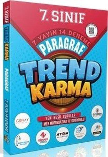 Trend Karma 7.Sınıf Paragraf Denemeleri | Trend Karma (İnce Kapak) - Resim 1