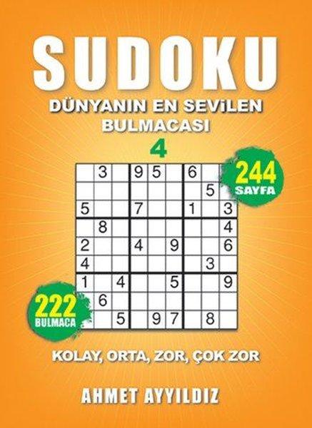 Sudoku-Dünyanın En Sevilen Bulmacası 4 | Olimpos Yayınları (İnce Kapak) - Resim 1