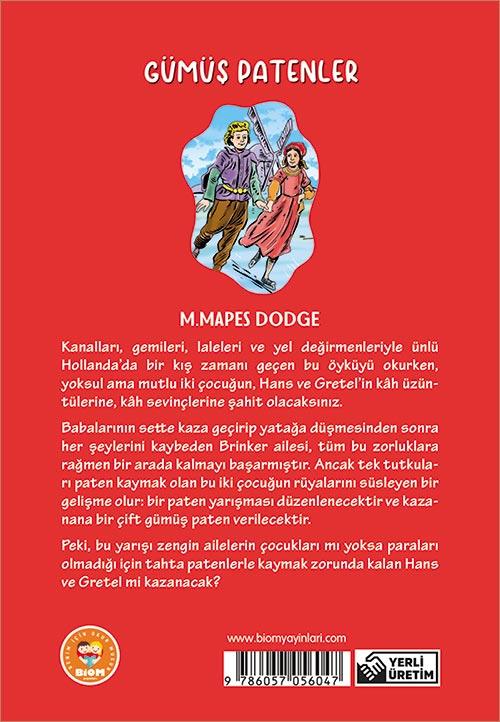 Gümüş Patenler - M.Mapes Dodge - Biom (Çocuk Klasikleri) | Biom Yayınları - Resim 3